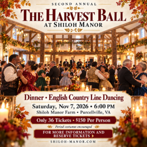 2nd Annual Harvest Ball at Shiloh Manor